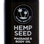 Hemp Seed Massage and Body Oil - Lavender - 2 Fl. Oz./ 60ml