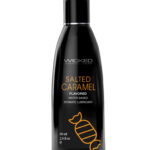 Aqua Salted Caramel Flavored Water Based Intimate Lubricant - 2 Fl. Oz.