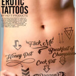 Erotic Tattoo's - Assorted Pack